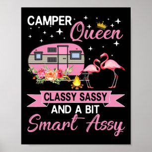 Affiche Reine campeuse Cly Sy intelligente Y cadeaux de ca