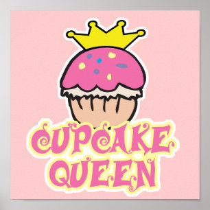 Affiche Reine Cupcake