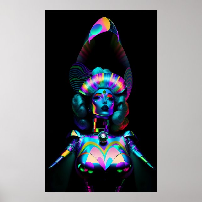 Affiche Reine de beauté invisible (Devant)