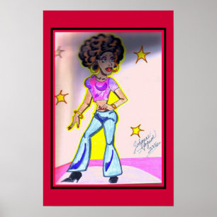 Affiche Reine de disco