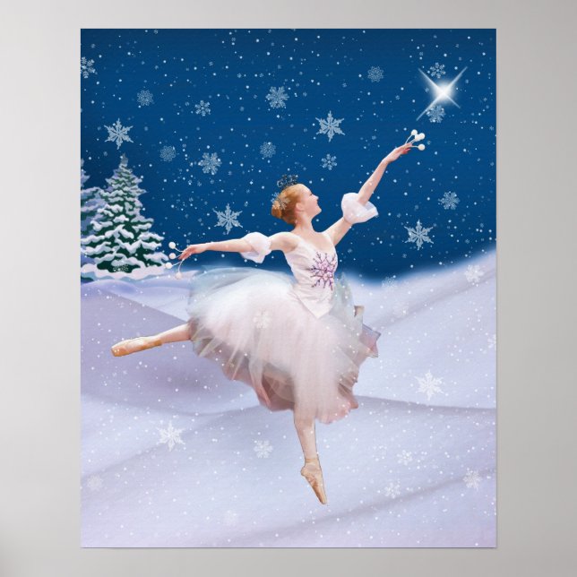 Affiche Reine de la neige Ballerina (Devant)