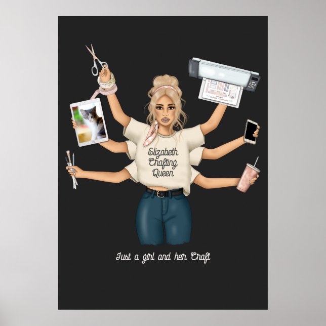 Affiche Reine de l'artisanat fantaisiste (Devant)