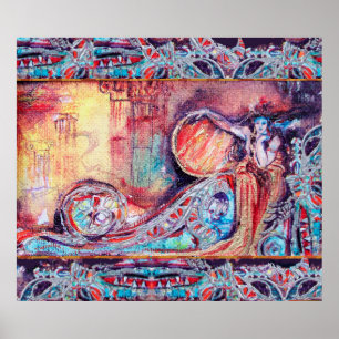 Affiche REINE DE L'Imaginaire ARCADIA