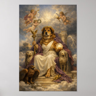 Affiche Reine de l'Olympe