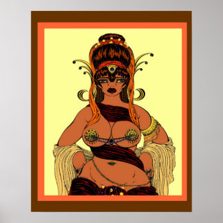 Affiche Reine de Sheba