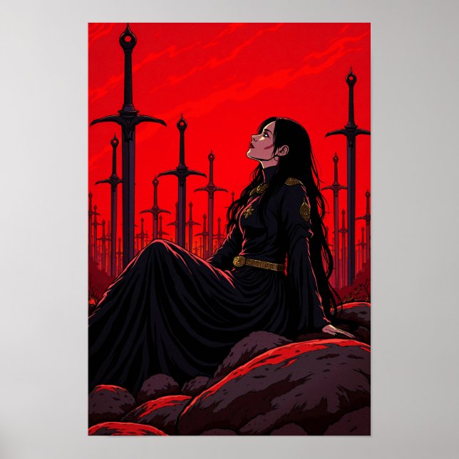 Affiche Reine Des Pique (Devant)