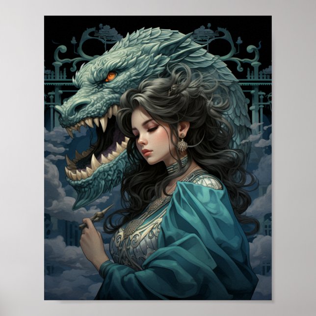 Affiche Reine Dragon 🐉 (Devant)