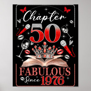 Affiche Reine du 50e anniversaire Chapitre 50 Fabuleux dep