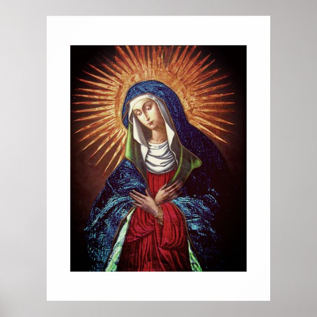 Affiche Reine du Ciel Dame de la Porte, Vilnius, (Devant)