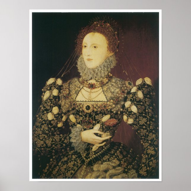 Affiche Reine Elizabeth I, 1575 (Devant)