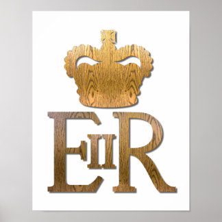 Affiche Reine Elizabeth Royal
