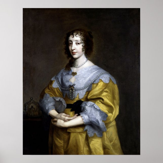 Affiche Reine Henrietta Maria (Devant)