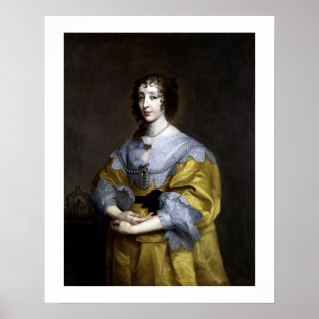 Affiche Reine Henrietta Maria (Devant)