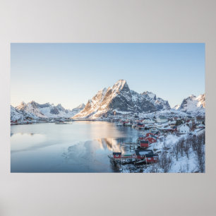 Affiche Reine Lofoten Norvège
