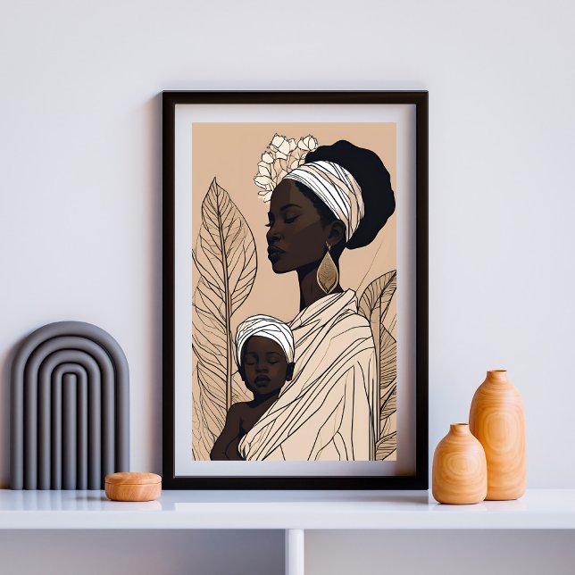 Affiche Reine Mère Sérénité (Créateur téléchargé)