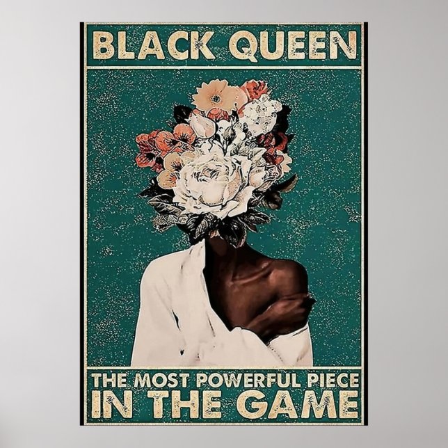 Affiche Reine Noire dans le Jeu (Devant)