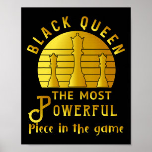 Affiche Reine noire le morceau le plus puissant dans le je