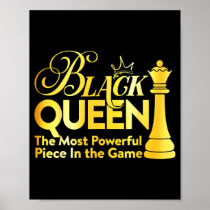 Affiche Reine noire le morceau le plus puissant du jeu Gi