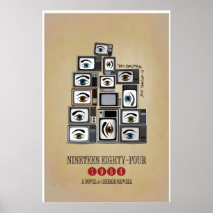 Affiche Réinterprétation de l'original de 1984 de George