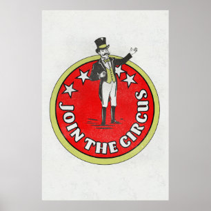 Affiche Rejoignez le Cirque