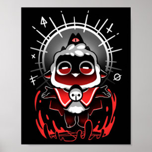 Affiche Rejoignez Le Culte - Culte De L'Agneau Mignon Cult