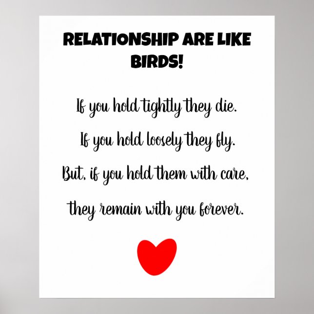 Affiche Relations embrasser l'amour (Devant)