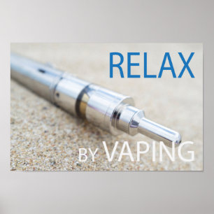 Affiche Relax by vaping