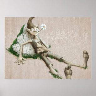 Affiche Relaxed elf