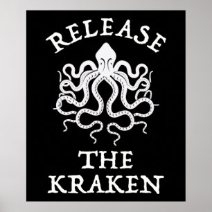 Affiche Release The Kraken