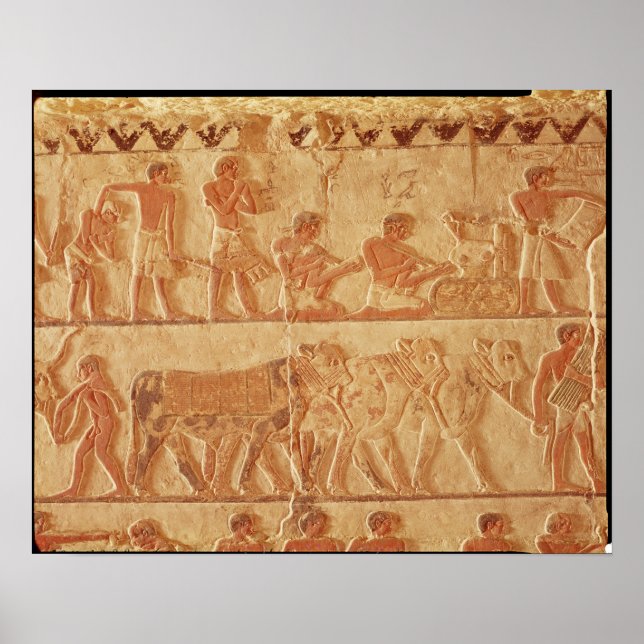 Affiche relief peint dépeint (Devant)