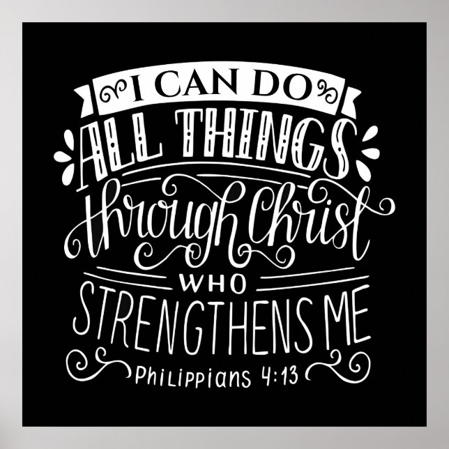 Affiche religieuse (Devant)