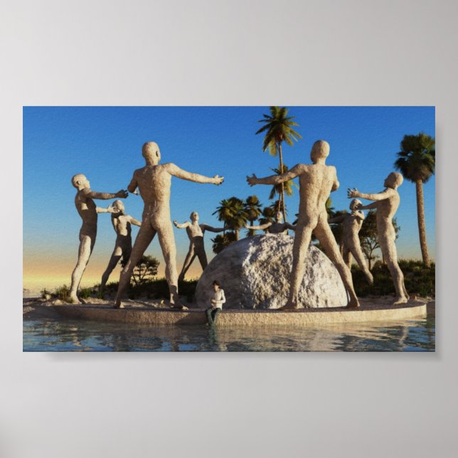 Affiche Relique sur la plage (Devant)