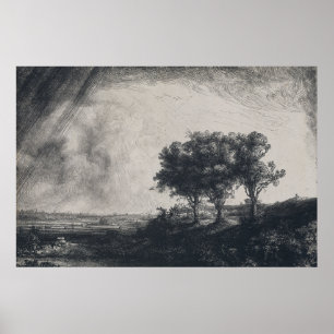 Affiche Rembrandt Art Peinture Paysage