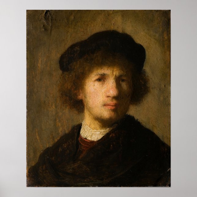 Affiche Rembrandt - Autoportrait (Devant)