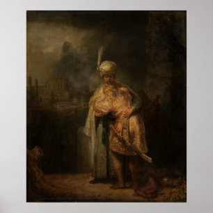 Affiche Rembrandt - David et Jonathan