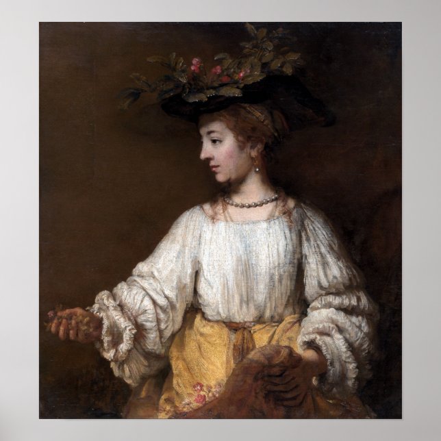 Affiche Rembrandt Flora (Devant)