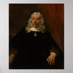 Affiche Rembrandt - Homme aux cheveux blancs