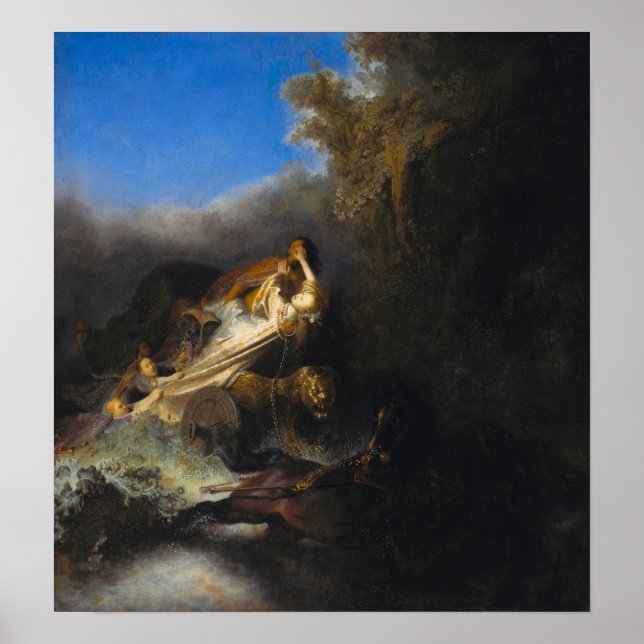 Affiche Rembrandt - Proserpine (Devant)