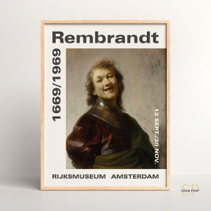 Affiche Rembrandt Rembrandt Raught Peinture Art Imprimer
