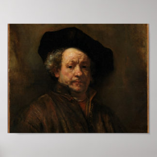 Affiche Rembrandt Self Portrait