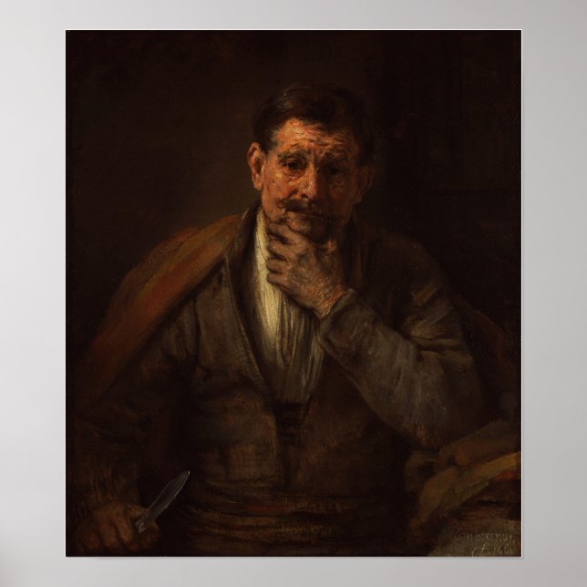 Affiche Rembrandt - St Bartholomew (Devant)