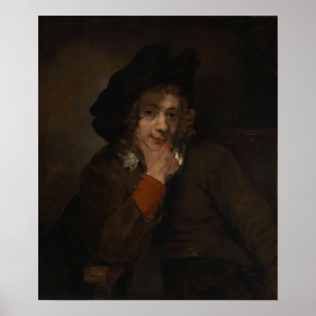 Affiche Rembrandt - Titus du fils de l'artiste 1660 (Devant)
