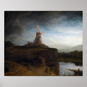 Affiche Rembrandt van Rijn