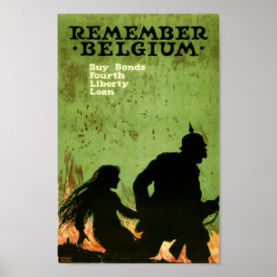 Affiche Remember Belgium