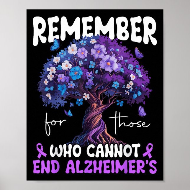 Affiche Remember For Those Who Cannot Dementia Heimer's Aw (Devant)