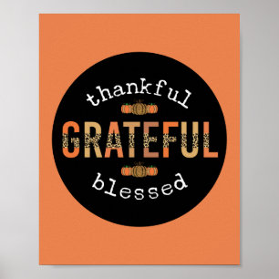 Affiche Remerciements à l'Empreinte de léopard amusant Ble