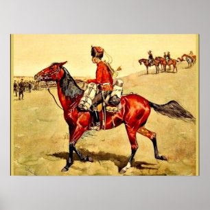 Affiche Remington - Hussar Corps de la Garde russe