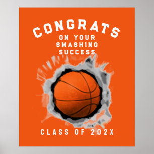 Affiche Remise des diplômes de basketball 2026