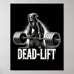 Affiche Remise en état - Grande Faucheuse Halloween Gym Wo