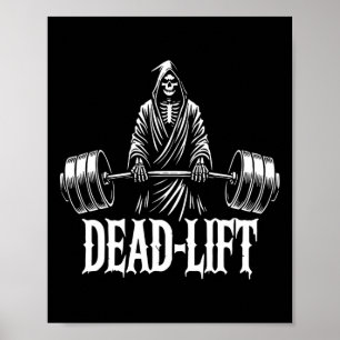 Affiche Remise en état - Grande Faucheuse Halloween Gym Wo